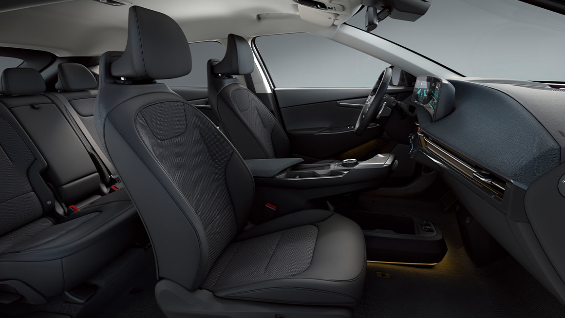 Kia EV6 Innen, Liegesitze
