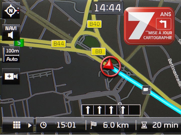 Mises à jour cartographiques et GPS Kia