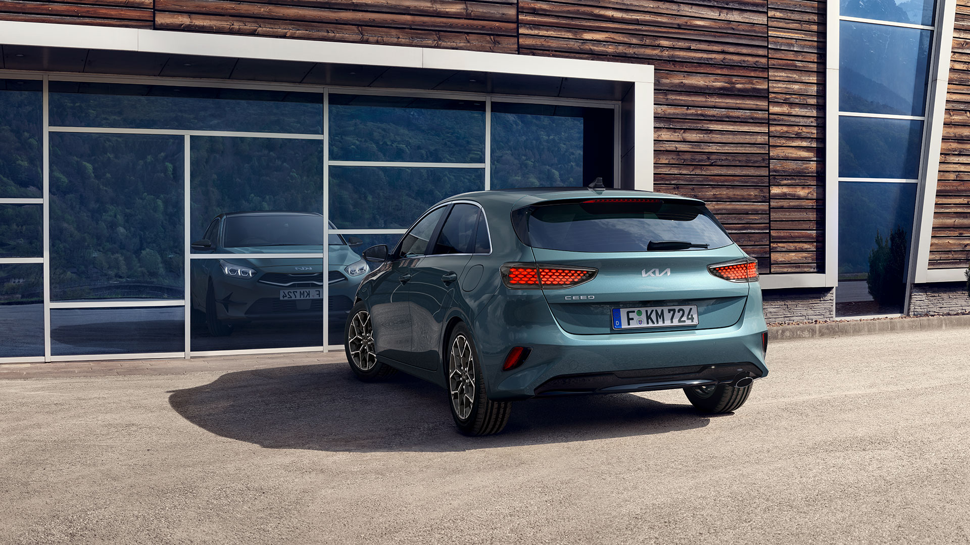  Kia Ceed Nightline Edition, Heckansicht