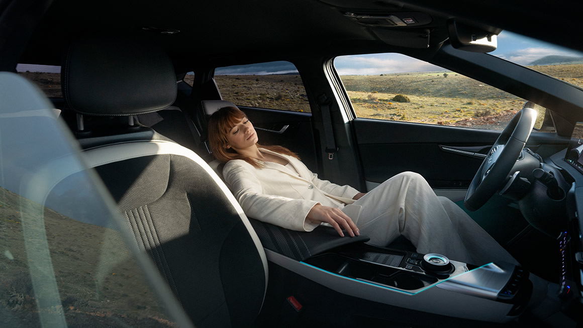 Interni di Kia EV6, sedili Relaxation