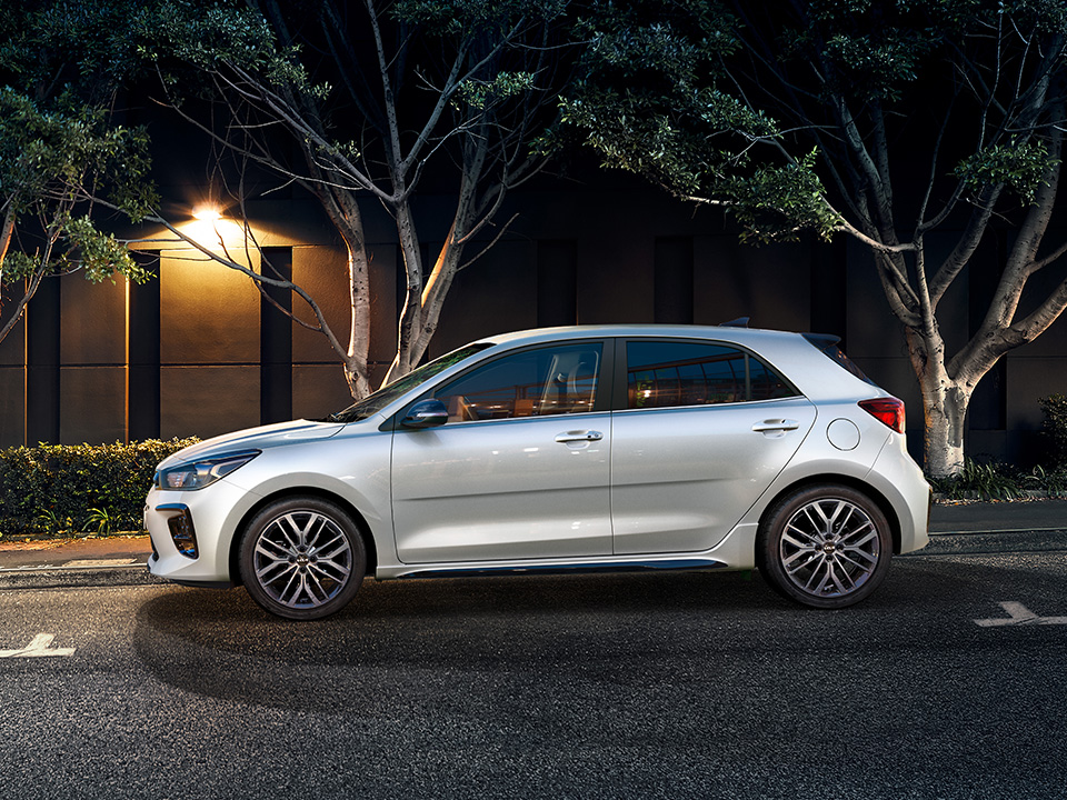 Rio GT Line racy exterior