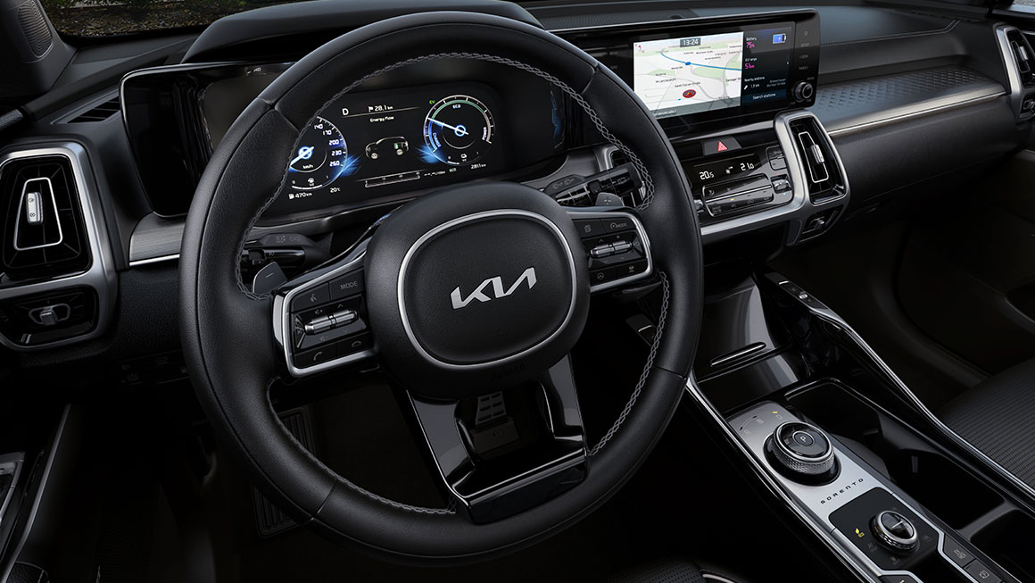 Kia Sorento | Dwa wyświetlacze
