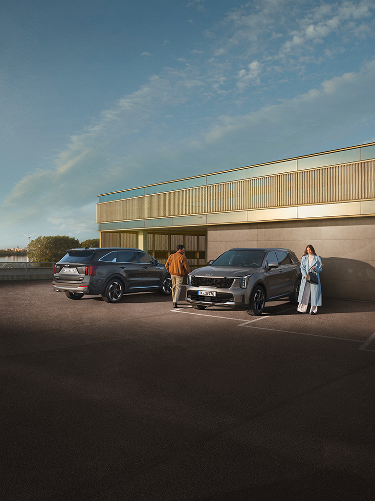 The new Kia Sorento hev phev