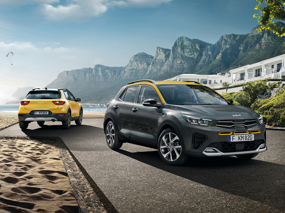 The Kia Stonic bold exterior