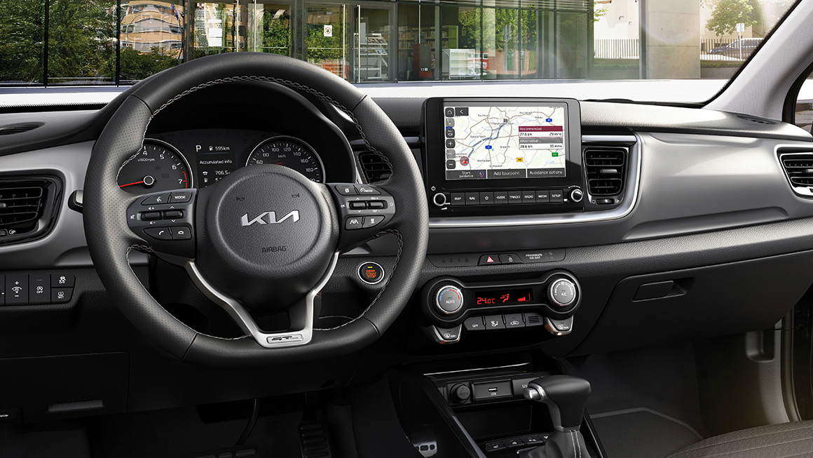 Kia Stonic, fahrerzentriertes Cockpit