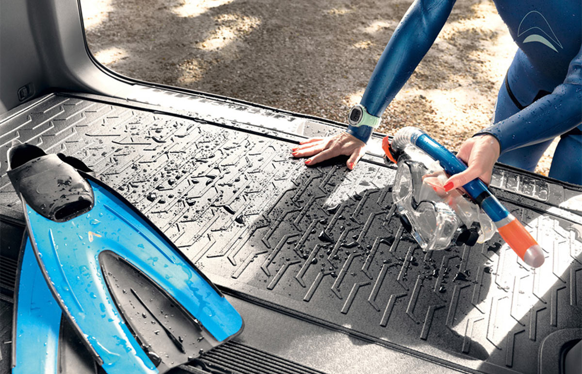 Textile floor mats 